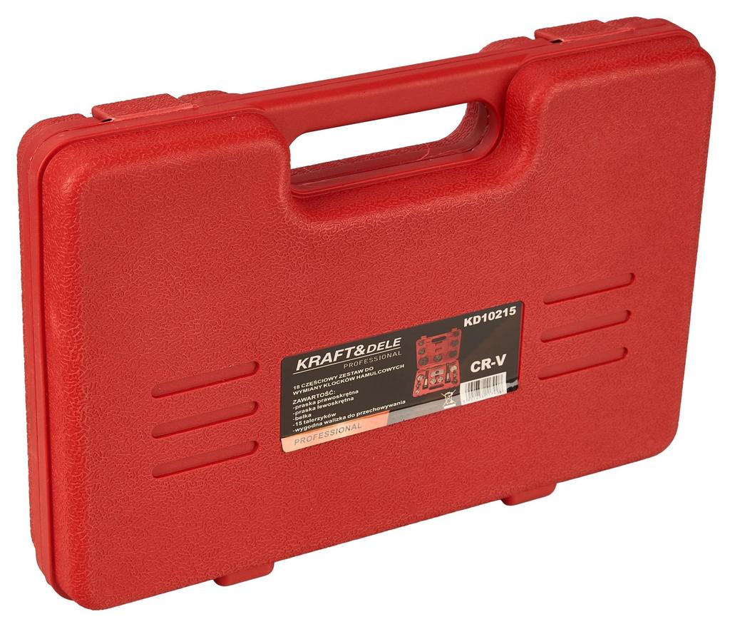 Brake pad replacement kit 18 pieces KD10215