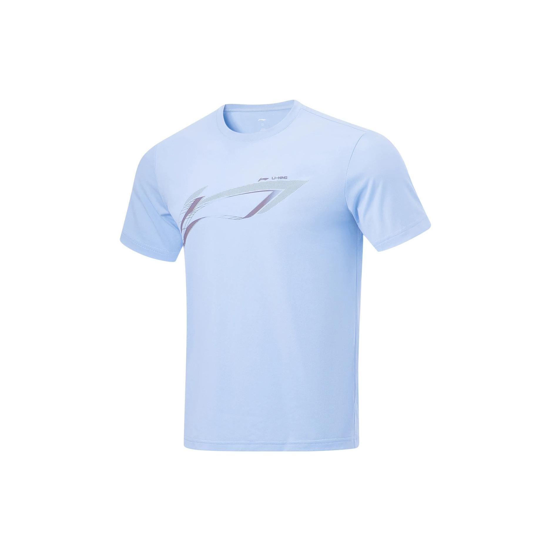 Li-Ning Fitness Series Sports T-shirt Blue Men s ATST573-5 S