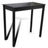 Day and Night - Day and Night Black MDF High Table 115x55x107 Cm