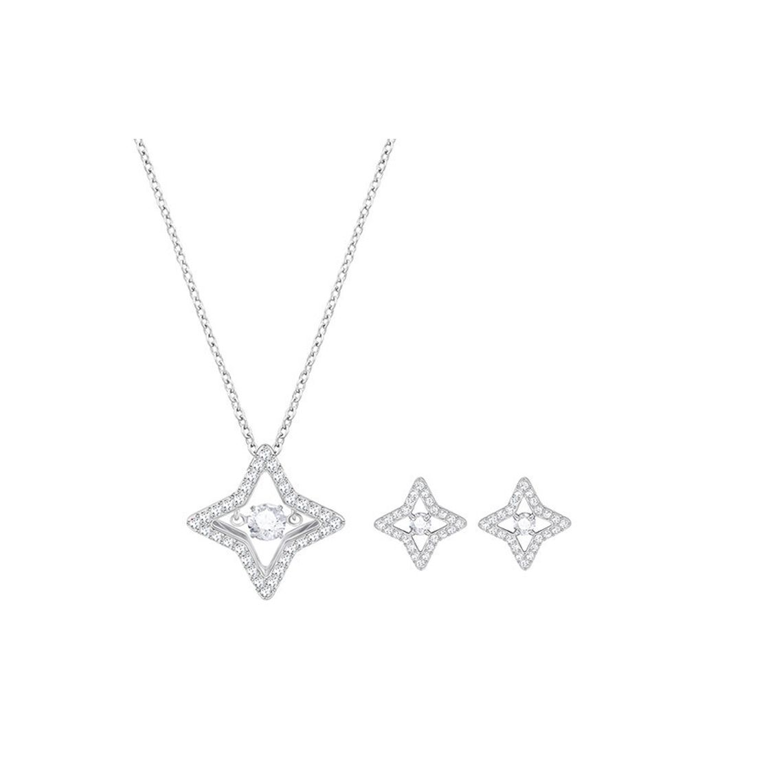 

Swarovski Sparkling Dance Ring Set Women jewelry 5349667 Box+Shopping Bag (Random Color)