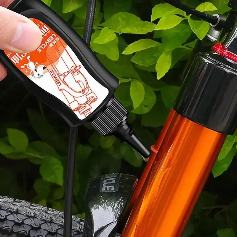 4pcs Bicycle Grease Bike Front Fork Shock Absorber Oil Front And Rear Shock Absorber Silicone Oil Lubricating Oil Maintenance