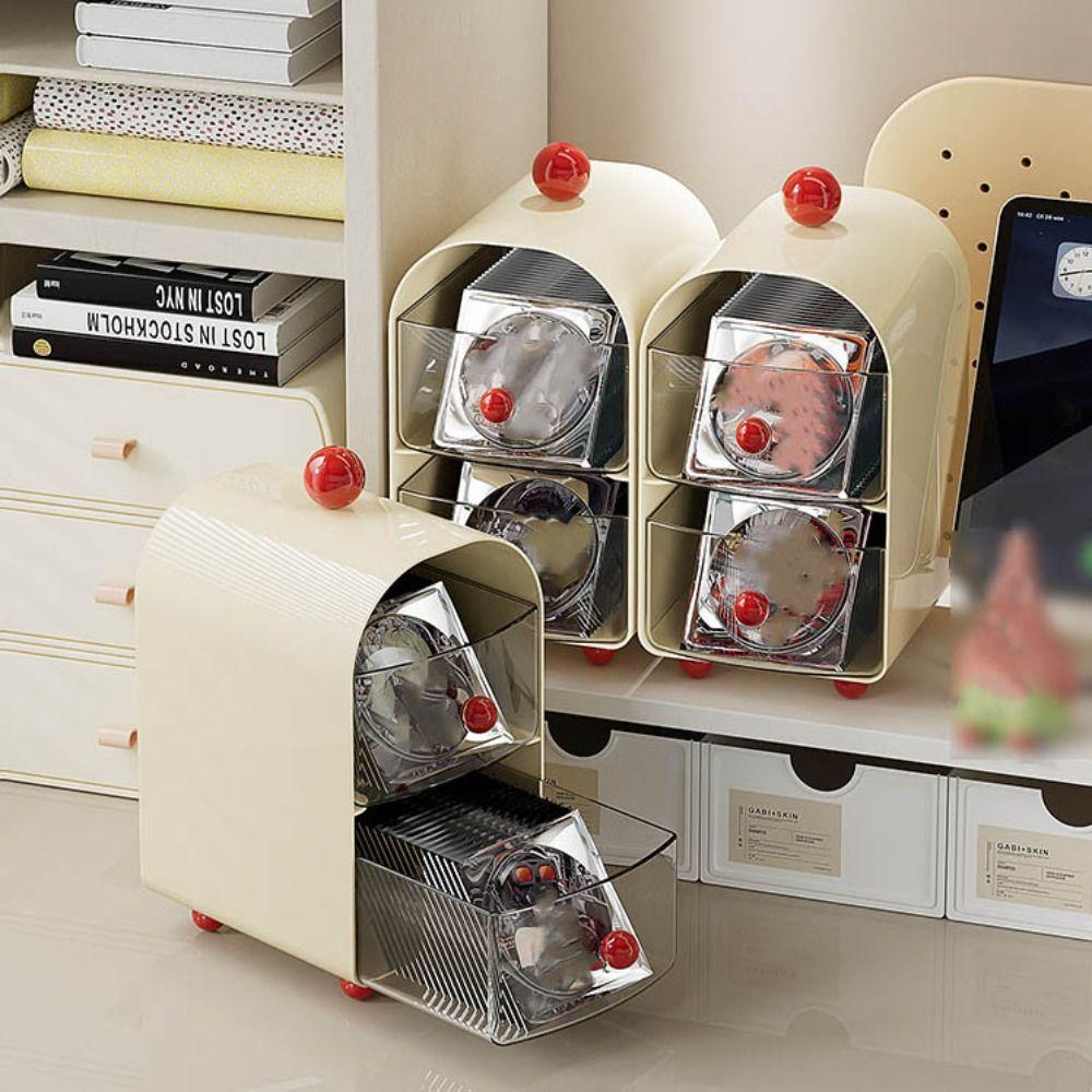 Acrylic Teas Bag Storage Box PP Desktop Organizer New Storage Container  Pantry