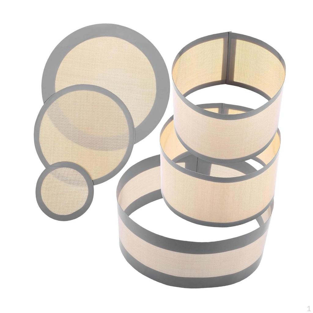 Silicone Baking Mat Liners Heat Resistant Prevent Cake from Sticking to Side Pan Protector