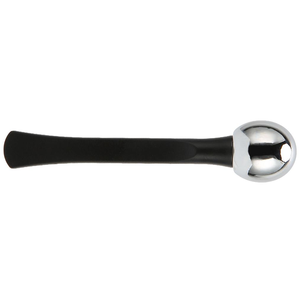 Augencreme-Applikator Auge Ergonomisch Tragbarer Gesichts-Massage-Stab für Hautpflege (Schwarzer Griff)