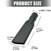44mm Vacuum Cleaner Nozzle Flat Seam Nozzle Head Suction Home Sweeper Carpet Bed Sofa Table Cleaning Accessories
