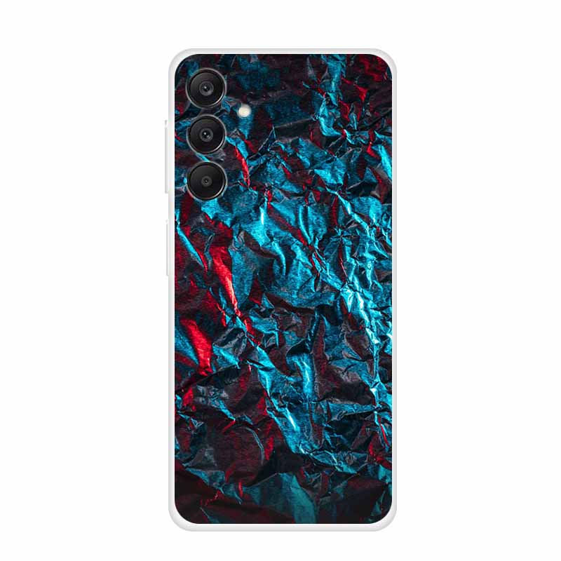 Marble Patterns Phone Case for Samsung A25 Soft Transparent TPU Clear Cover for Samsung Galaxy A 25 Protective Silicone Shell