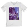 Vaporwave Stadtlandschaft T-Shirt Japanischer Stil Herren Damen Mode Rundhals Baumwolle T-Shirts Y2K Kunst Muster Druck Design Kurzarm