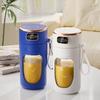 Portable Electric Juicer LED Digital Display Smoothie Blender Fruit Juicer Cup  Fruit and Vegetable