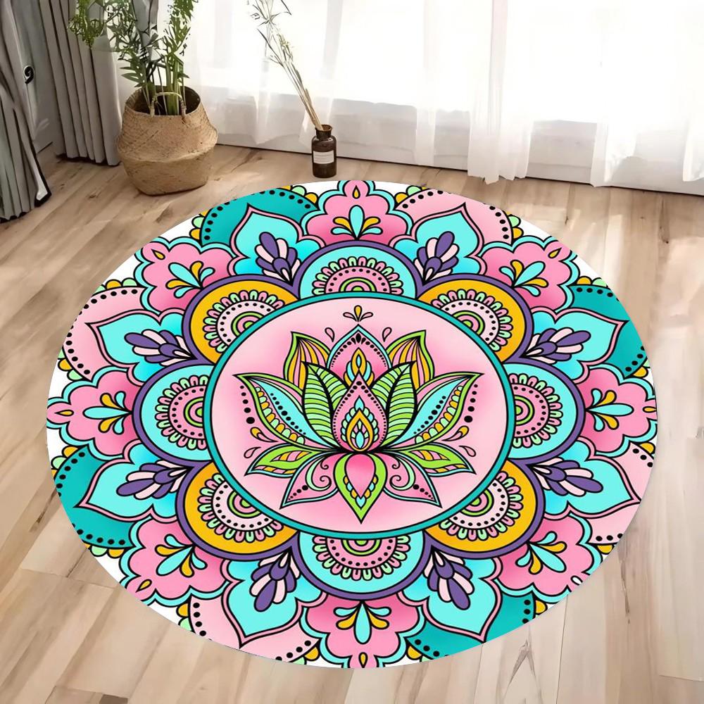 Peacock Feather Carpet Mat Rug Mystic Eye Rainbow Colors Exotic Artistic Pattern Modern Living Room Home Decor Soft Floor Mat