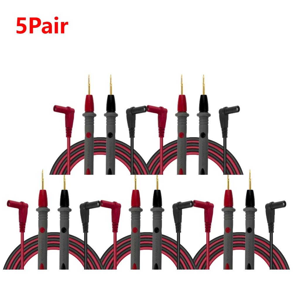 5-1Pcs 1000V 20A test Pen Universal Digital Compatible Multimeter Anti-skid Pens test Cord Multi Meter for Electricity