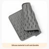 1 Pz Tappetino Asciuga Piatti in Silicone Tappetino Scolapiatti per Pentole Stoviglie per Cucina Tappetini Antiscivolo Sottobicchiere Antiscottatura Utensili da Cucina