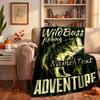 fishing Custom Flannel Blankets Soft Warm Cozy Throws for Home Decor Holiday Gifts