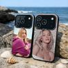 Schauspielerin S-Sydney Sweeney Handyhülle Für iPhone17,16,15,14,13,12,11,Pro,MAX Grau Matt Silikon Schwarze Abdeckung