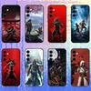 A-Assassins Creed S-Shadows Naoe and Yasuke Phone Case For Samsung Galaxy A73,A72,A71,A70,A52,A51 Others Soft Black Cover