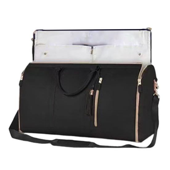 Carry-on Garment Bag Large Duffel Bag with Handle Zipper Closure Waterproof Scratch-Resistant Suit Travel Bag