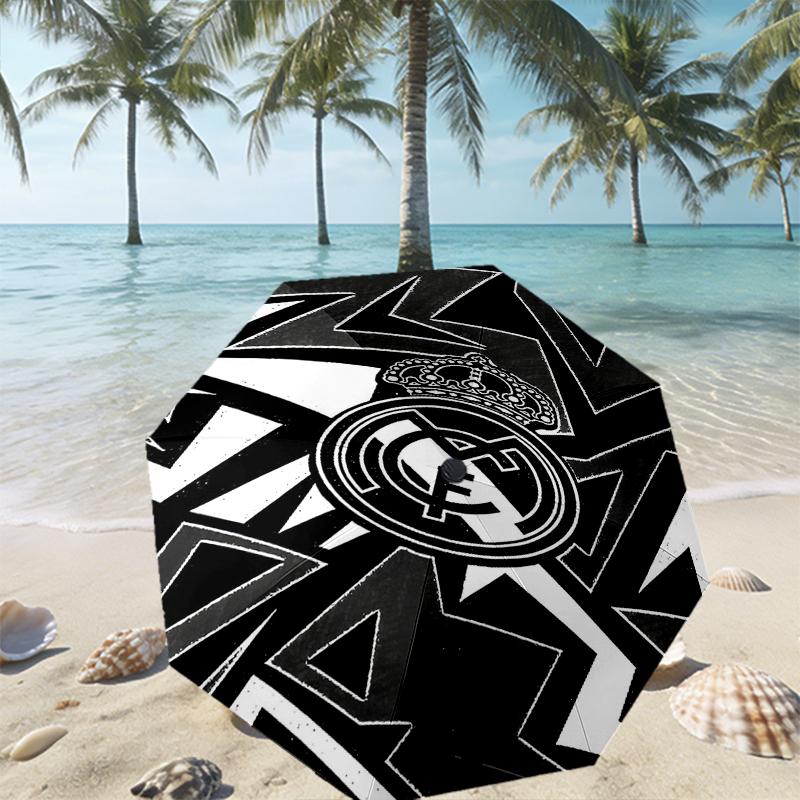 Football team Print Umbrella Automatic Opening/ Closing - Portable Foldable Design - Daily use for Travel/Outdoor - Gift for Birthday