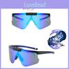 Trendy Game-inspired Eyeglasses For Anime Cosplay Blue Color