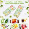 Ice Mold Cube Maker DIY Tray Kitchen Gadget Silicone Smooth Surface Household Accessories Washable Cream Makers