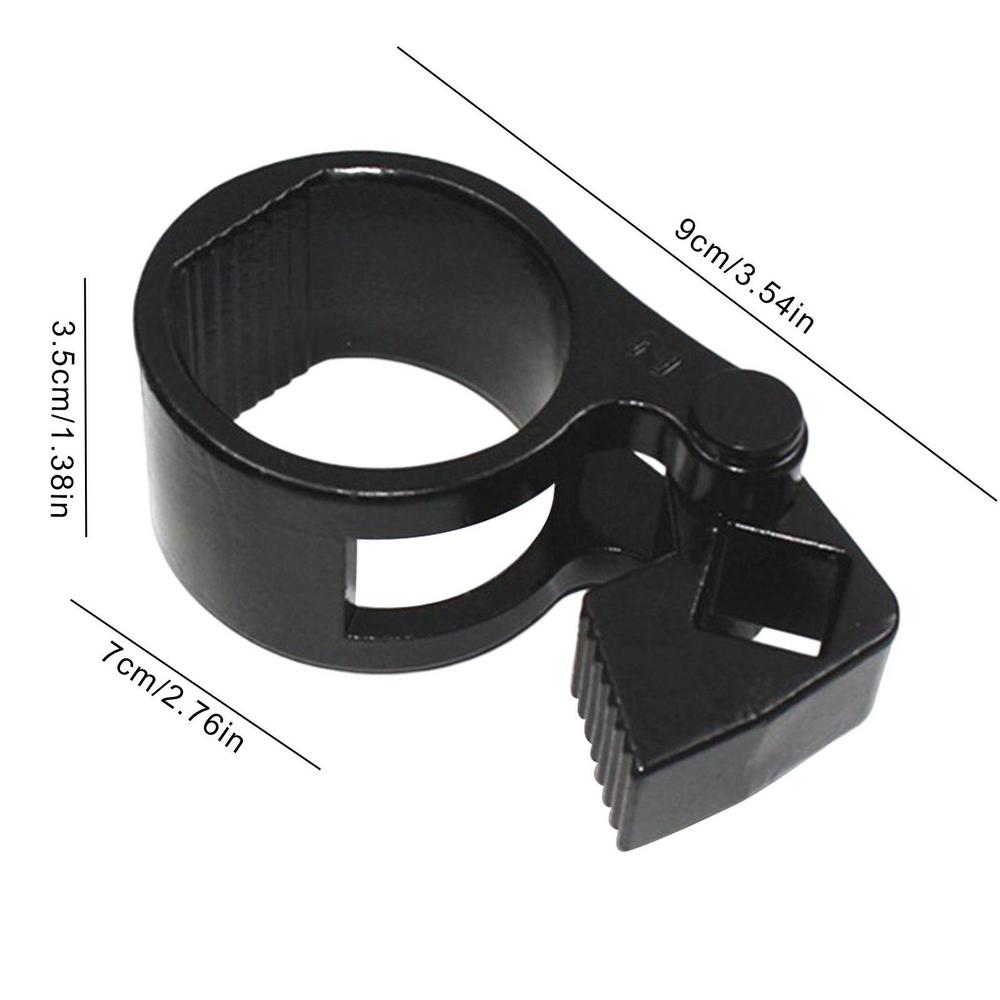 Universal Inner Tie Rod End Remover 27-42mm/1.1-1.7in Vanadium Steel Steering Rod Wrench Inner Tie Rod End Tool