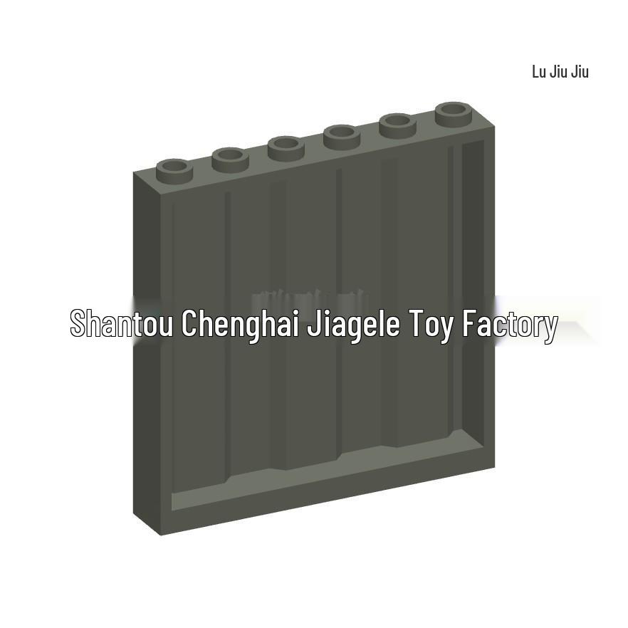 Cross-Border MOC 1x6x5 Building Blocks with Groove Wall Compatible with High 23405