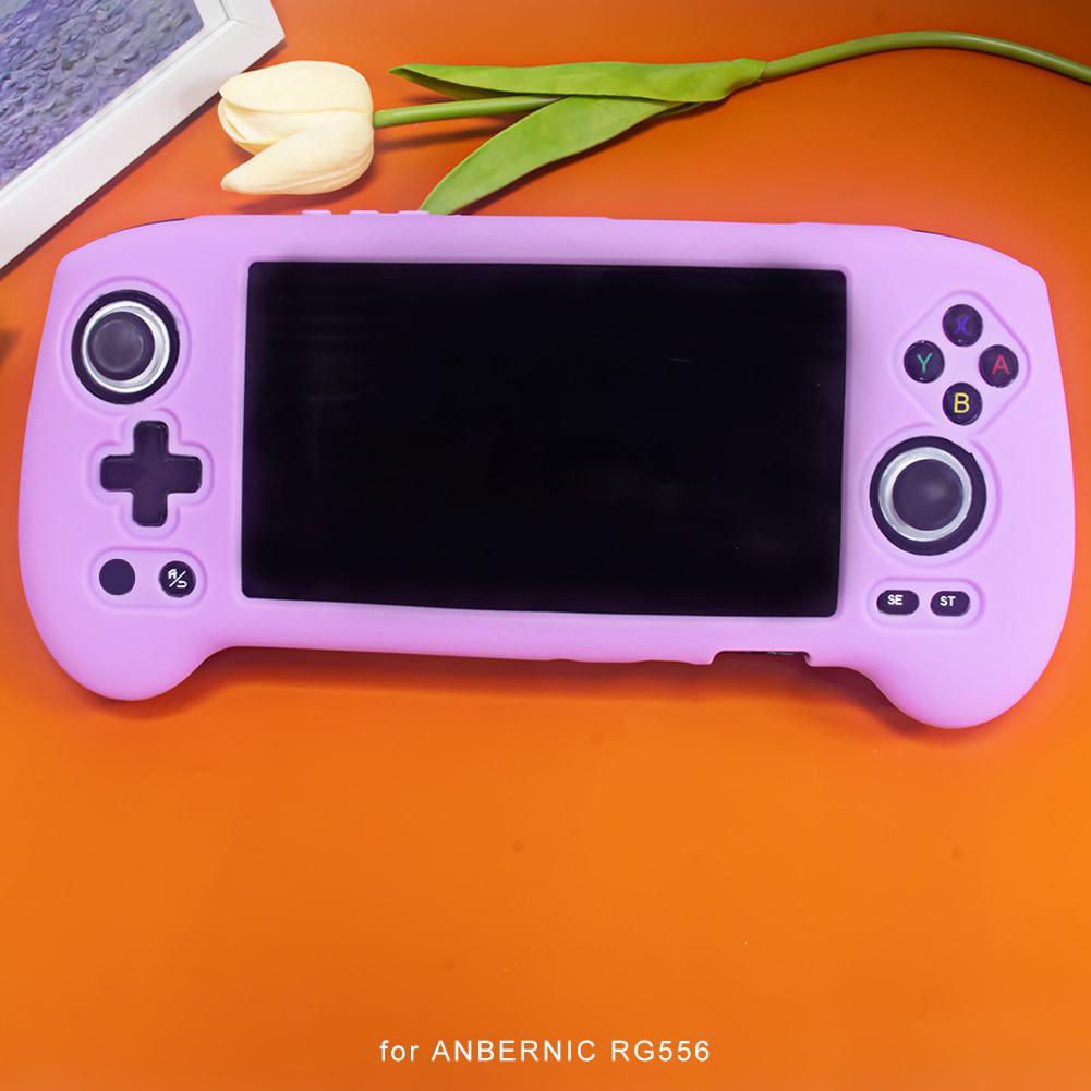 Silicone Protective Case for ANBERNIC RG556 Gaming Console Waterproof Shockproof Protection Cover for ANBERNIC RG556