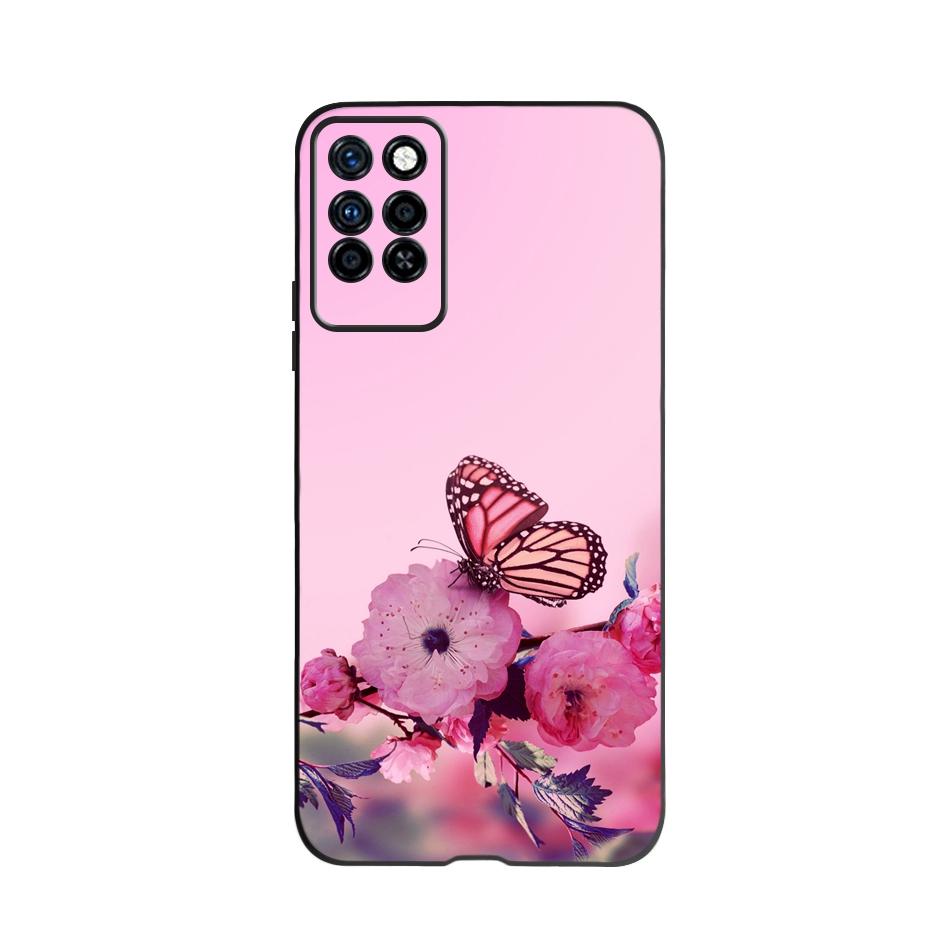 Süße Hülle Für Infinix Note 10 Pro NFC X695C X695 Handyhülle Schwarzes Silikon Weiche Hülle Für Infinix Note 10 Funda Note10 Pro 6.95"
