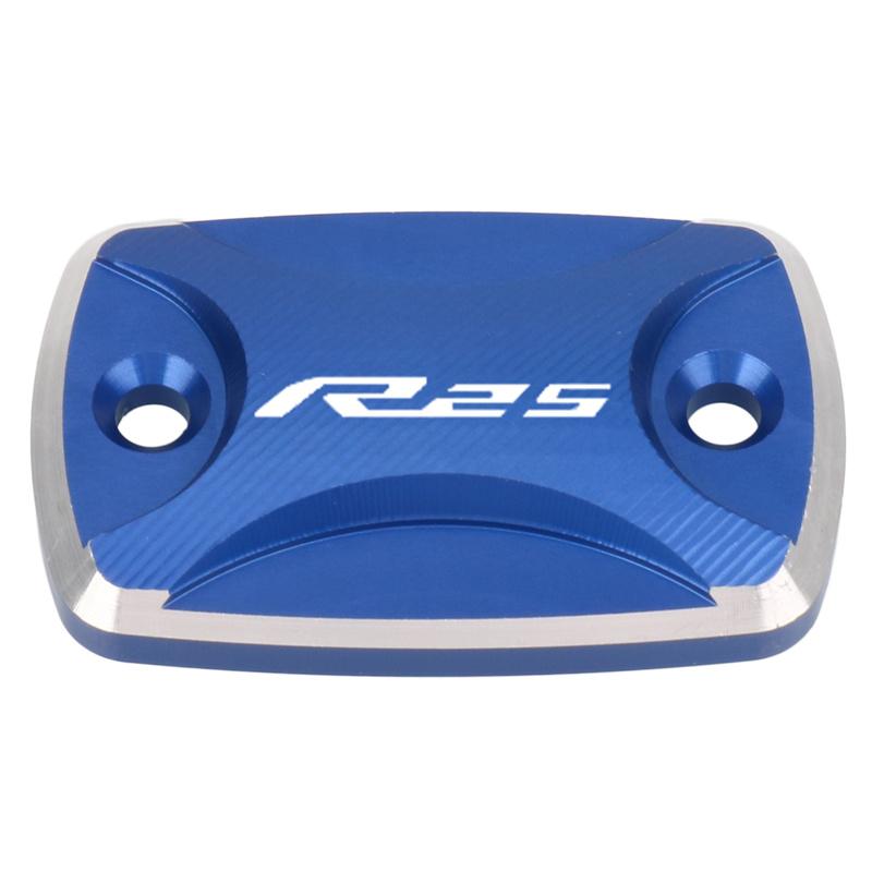 Motorcycles Front Brake Reservoir Fluid Tank Cover Oil Cup Cap For YAMAHA YZF-R25 YZFR25 YZF R25 2015-2023