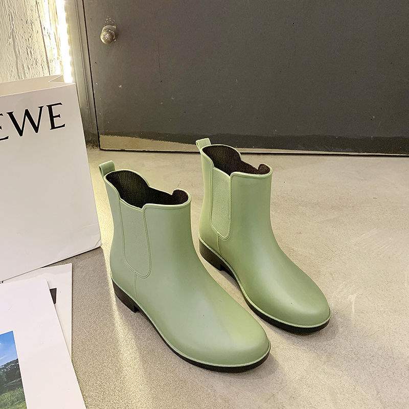 

Rain shoes women s adult outer wear waterproof and non-slip velvet winter water shoes medium tube rain shoes glue shoes kitchen 40 Fleshy and skeletal big shot 2 sizes larger