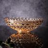 Large European Style Crystal Glass Fruit Bowl