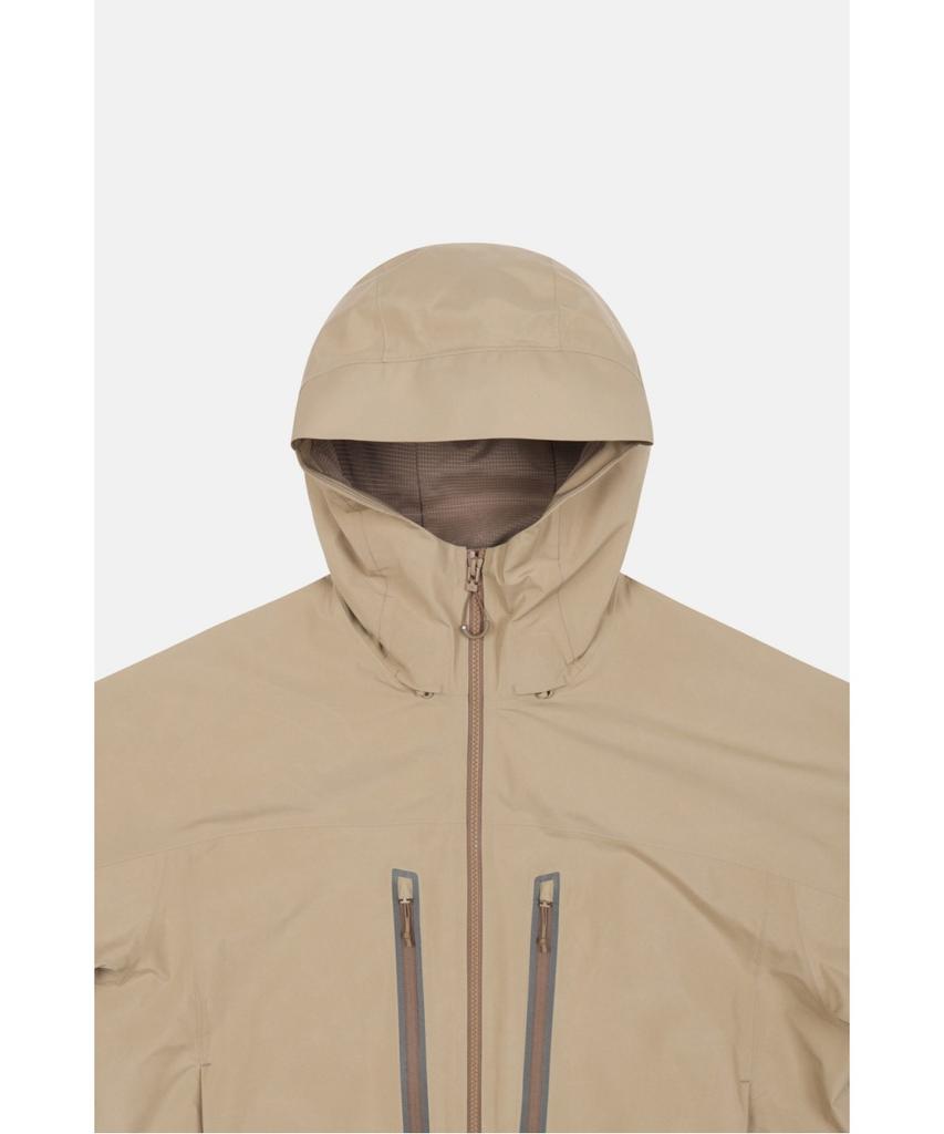 Kolon Sport Men'S Windchaser Gore-Tex Hooded Waterproof Jacket Jwjgx26211Bei