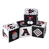 Infant Montessori Early Education Picture Dice Baby Recognize Cute Animal Digital Soft Set Rattle Cube Building Block Toys