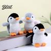 Handbag Charms Plush Pendant Soft Easy Hanging Mini 3D Eyes Keychain Cute Penguin