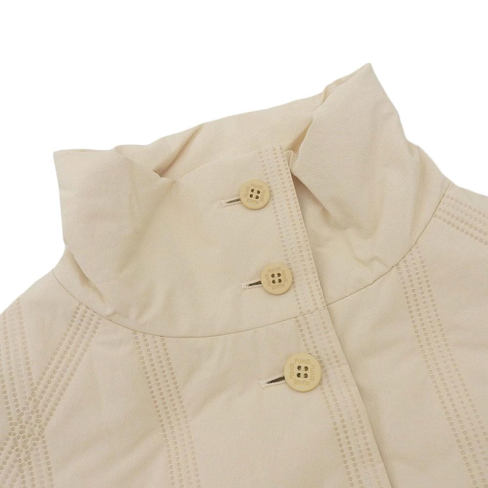 PLEATS PLEASE Quilted Coat Coat Women's Polyester Beige 4 PP74-ZA872 07AW coat 4 beigeUsed