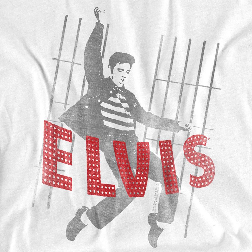 Elvis Presley Unisex Adult Iconic Pose Long-Sleeved T-Shirt
