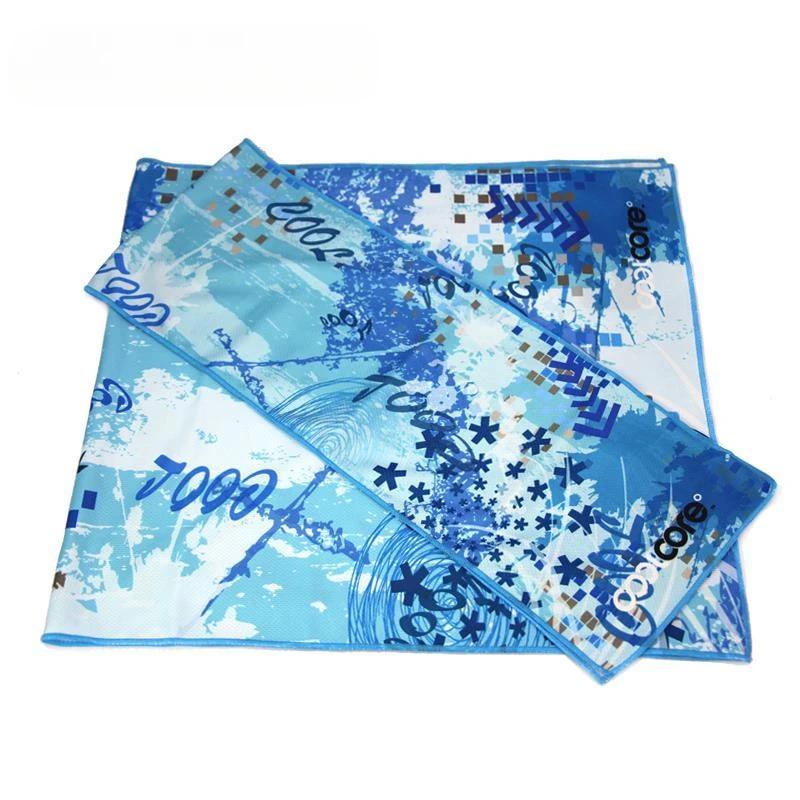 Cold Yoga Portable Sports Towel Modern Simple Men's and Women's Fitness Wipe Sweat Quick-dry Cooling Running Absorbent Ice Towel