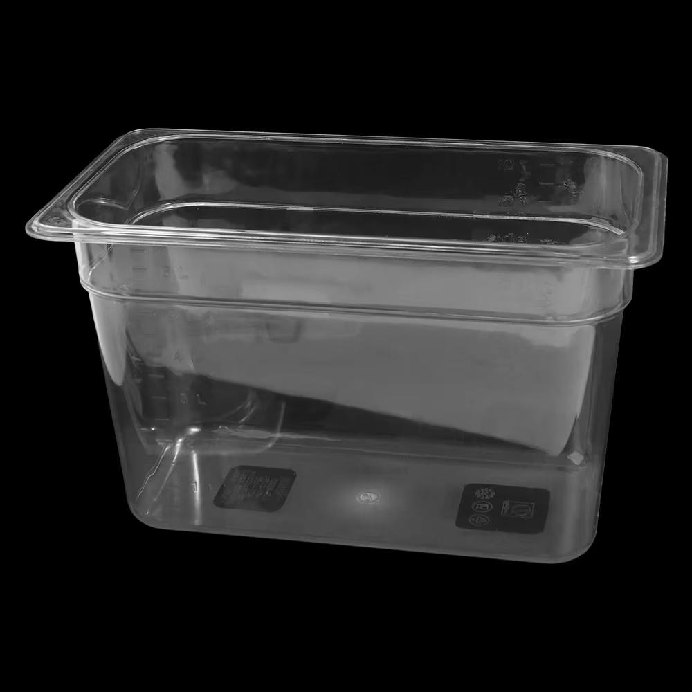 6L Sous Vide Cooker Container Transparent Food Grade Material with Lid Thickened Water Tank Immersion Cooking