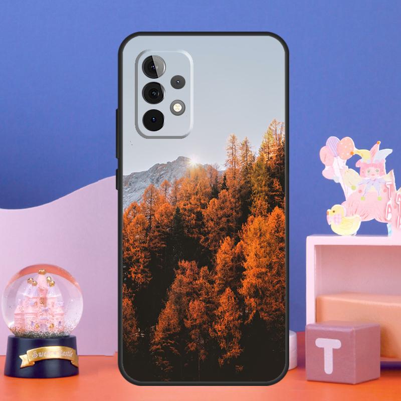 Mountain Forest Case For Samsung Galaxy A17 A06 A16 A26 A36 A56 A55 A35 A15 A32 A52 A13 A33 A53 A14 A34 A54
