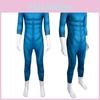 Stylish Blue Amazing Four Heroes Costume Jumpsuit Cosplay Outfit For All Genders