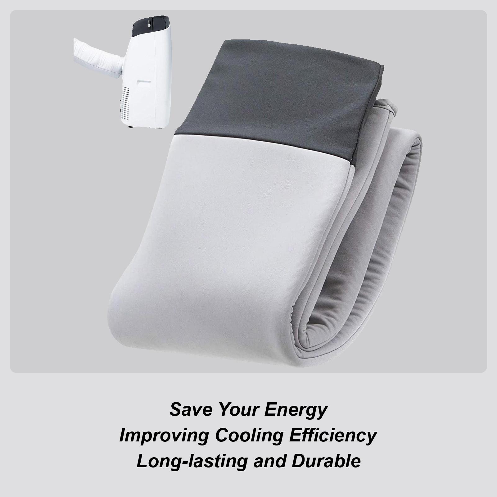 

AC Hose Insulation Sleeve Adjustable Insulated AC Hose Dust Proof Wrap Reusable Air Conditioner Hose Sleeve for Energy Saving CHINA