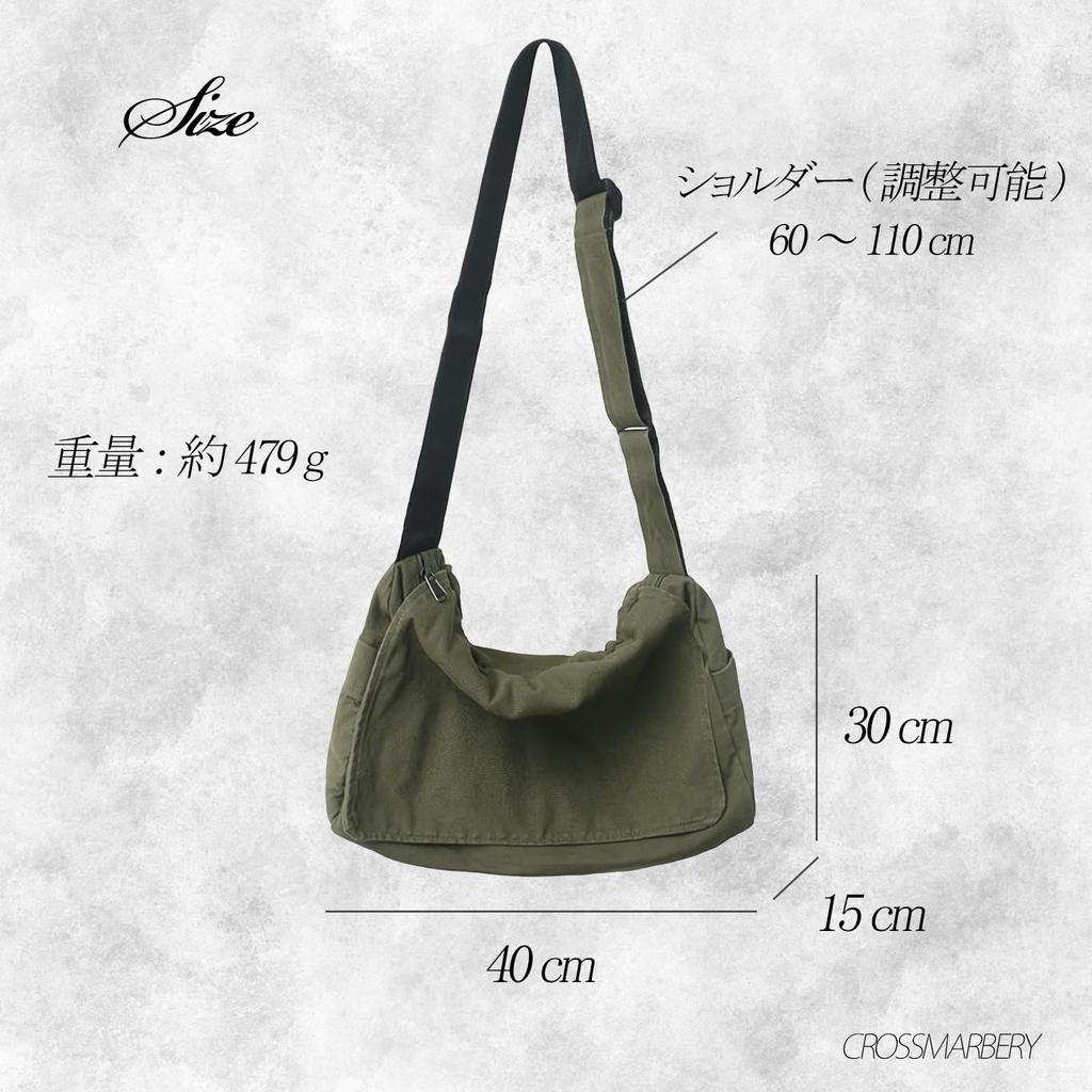 Crossmarberry Canvas Tote A4 Large Zipper Perfect for and Stylish and Cute Black Canvas Shoulder Bag with Zipper Korean Women's Bag, Large,