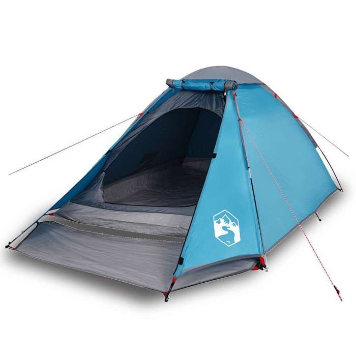 VidaXL Tente de camping à dôme 2 personnes bleu imperméable, tente, abri de camping, abri de jardin, tente de jardin, abri 94766