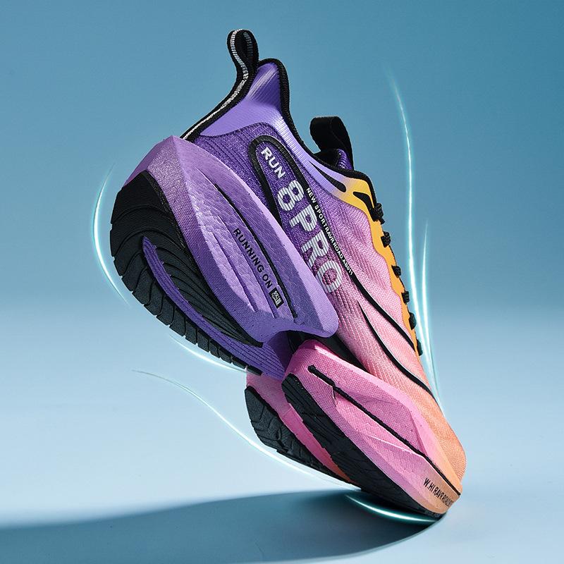 

Men s shoes 2024 new red rabbit 8PRO breathable and light sports shoes shock-absorbing carbon board running shoes couple popcorn 35