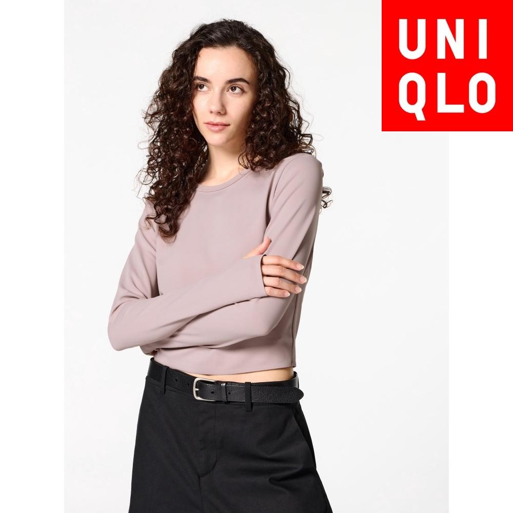 

Футболка Uniqlo Japan Ultra STreTch Air RhyThm укороченная
