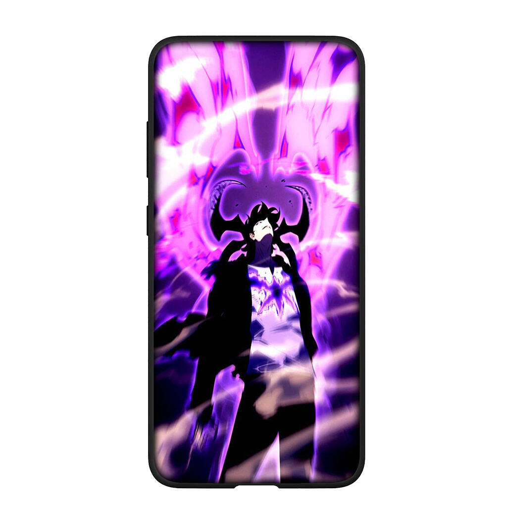 Handyhülle für Samsung Galaxy S25 S23 S22 S24 Ultra FE A05 A06 A15 A16 A36 A37 A35 A54 A55 A56 A57 A25 A26 A53 Sung Jin woo Solo Leveling Arise Cover