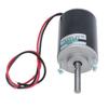 Permanent Magnet DC Motor CW CCW High Speed Motors with Ball Bearing 43mm Shaft Length24V 7000 Rpm
