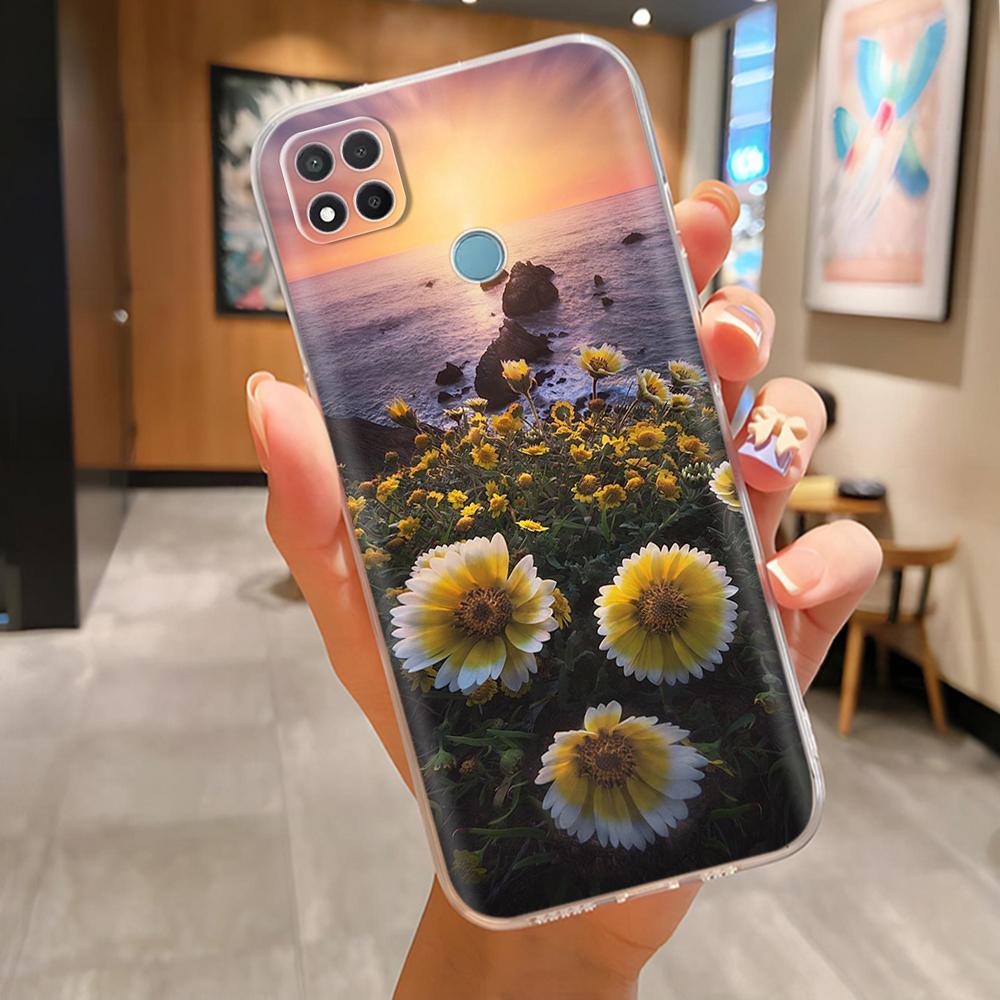 Pour Redmi 9C Coque Cœur Arrière Pour Xiaomi Redmi 9c Coque redmi9C Étuis de Téléphone Souples en Silicone TPU pour Redmi 9C NFC Fundas