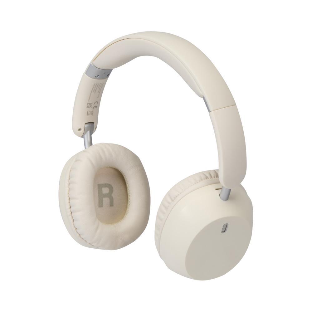 Floso Hoggar Foldable Recycled Plastic Over Ear Headphones