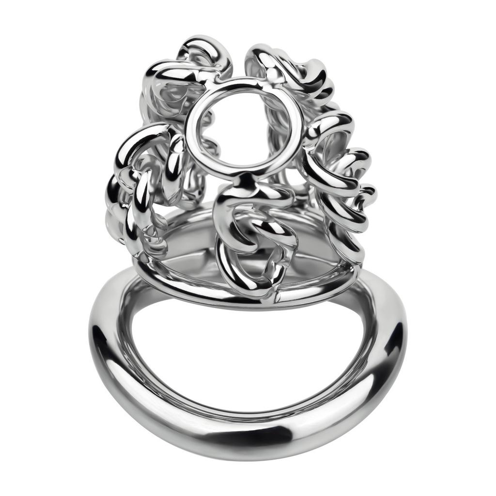 Stainless Steel CB Lock Metal Chastity Lock Male Penis Cage Chastity Gay Sex Toys Cock Ring Urethral Chastity BDSM