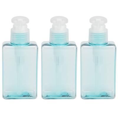 3 BUC 100ml Sticlă cu Pompă Plastic Gol Dozator Săpun Șampon Gel de Duș Loțiune Recipient pentru Călătorie