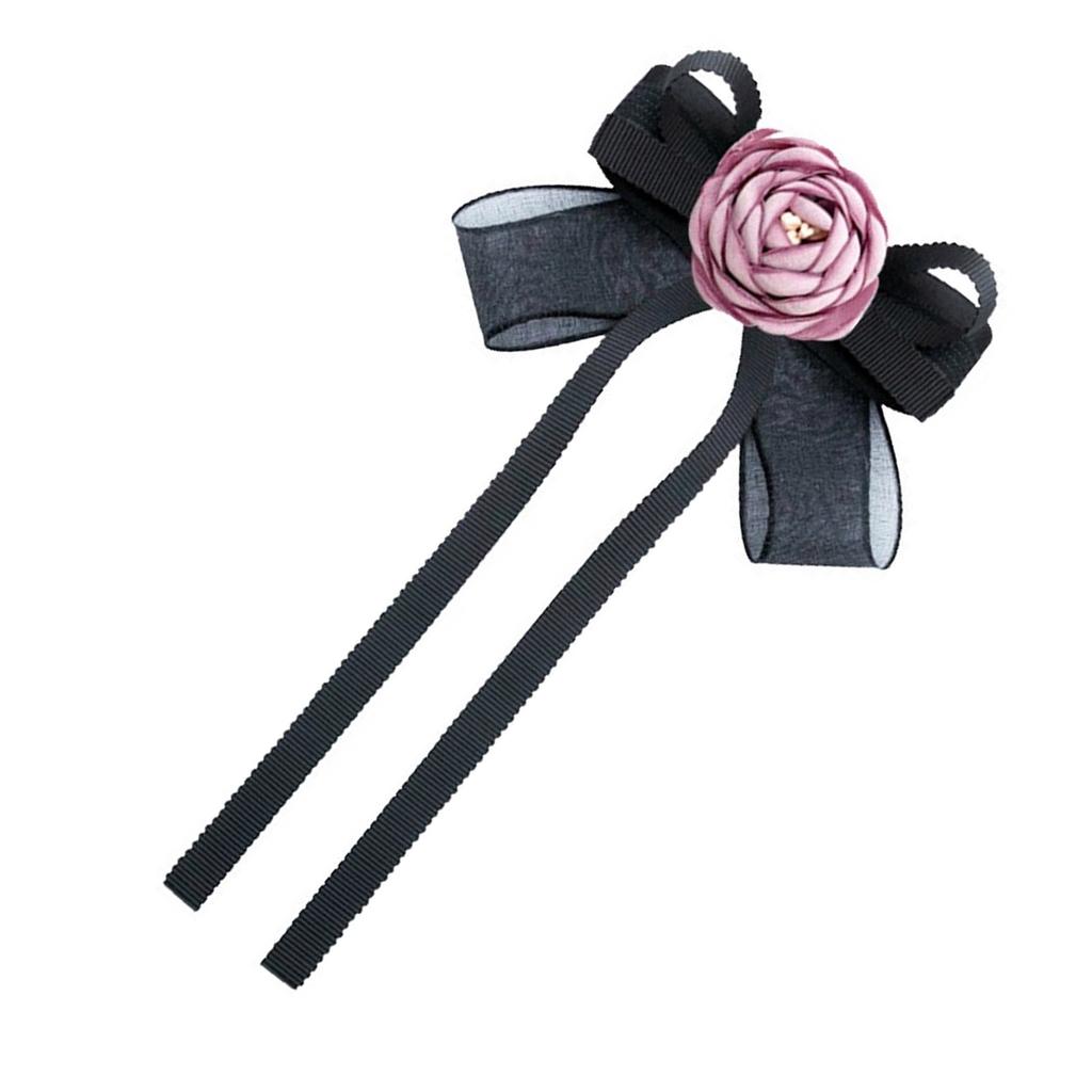 Stylish Ribbon Bow Tie with Decorative Bowknot Fashionable and Personalized Accessory